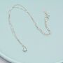 Sterling Silver Single Bead Collar Necklace, thumbnail 4 of 12