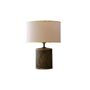 Handmade Diamond Pattern Brass Table Lamp, thumbnail 2 of 2