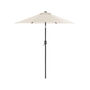 200 Cm Garden Parasol Sunshade Umbrella With Metal Pole, thumbnail 2 of 9