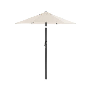 200 Cm Garden Parasol Sunshade Umbrella With Metal Pole, 2 of 9