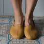 Leather Slippers, thumbnail 1 of 3