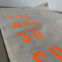 'Love Always' Printed Fabric Wall Hanging, thumbnail 3 of 4