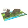 You Make Me Horny! 3D Rhinos Pop Up Silly Funny Anniversary Love Card, thumbnail 8 of 9