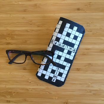 Crossword Glasses Case, 2 of 4