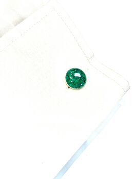 Malachite Cufflinks, 3 of 4