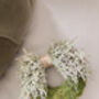 Statice And Moss Wreath, thumbnail 3 of 5