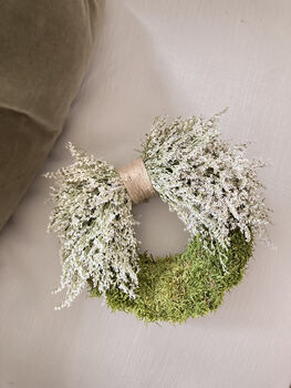 Statice And Moss Wreath, 3 of 5