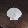 Scallop Shell Soap Dish In White, thumbnail 4 of 4