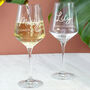 Personalised Queen Wine Glass, thumbnail 2 of 3