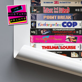 35th Birthday Personalised Print Films From 1991, 8 of 8