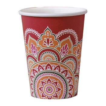 Multicoloured Paper Diwali Cups X Eight, 2 of 2