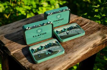 Fishing Tin Box For Dad Or Grandad, 7 of 9