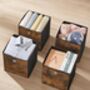 Six Pack Collapsible Storage Boxes With Handles, thumbnail 3 of 10