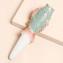 Blue Ceramic Mini Fish Bud Vase, thumbnail 2 of 4