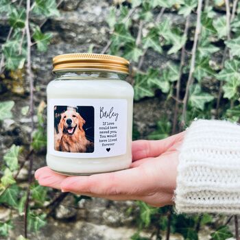 If Love Could Have Saved You Candle – Pet Bereavement Gift, 2 of 10