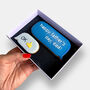 Vegan Father's Day Ok Text Iced Biscuits Letterbox Gift, thumbnail 3 of 11