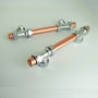Copper And Chrome Pull Handle T Shaped, thumbnail 8 of 10