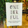 Onederful First Birthday Party Sign, thumbnail 2 of 2