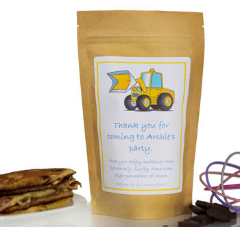 Personalised Pancake Mix Eco Friendly Party Bags, 7 of 8