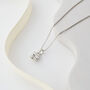 Swarovski Crystal Single Stone Pendant Necklace, thumbnail 1 of 5