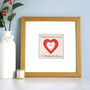 Personalised Wedding Anniversary Framed Picture Gift, thumbnail 10 of 12