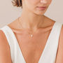 Pearl Drop Necklace And Earring Set, thumbnail 3 of 9