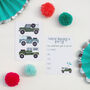 Land Rover Party Invitations, thumbnail 1 of 1