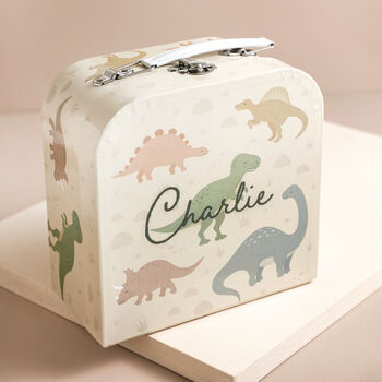 Personalised Sass And Belle Desert Dino Tea For Two Set, 2 of 5