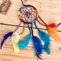 Mini Rainbow Beaded Dream Catcher, thumbnail 5 of 7