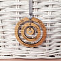 Personalised Wooden Family Hoop Decoration, thumbnail 2 of 4
