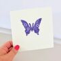 Handmade Butterfly Birthday Card, thumbnail 7 of 10