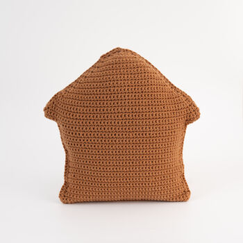 Gingerbread House Cushion Crochet Kit, 5 of 9