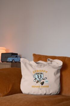 Stroppy Before Coffee | Tote Bag, 2 of 2