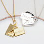 Personalised Silver Or Gold Secret Letter Necklace, thumbnail 1 of 8