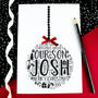 Personalised Son Christmas Bauble Card, thumbnail 2 of 5