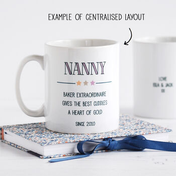 Grandma, Personalised Mother's Day Mug, 3 of 4