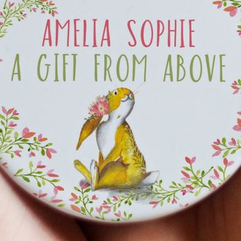 Personalised Christening Gift A Gift From Above, 2 of 4