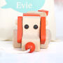 Pull Along Dog Toy With Personalised Cotton Bag, thumbnail 3 of 4