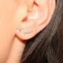 Shooting Star Earrings Christmas Gift And Stocking Filler, thumbnail 3 of 9
