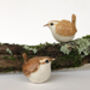 Wren Stoneware Ornament, thumbnail 1 of 4