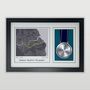 Personalised Great North Run Medal And Map Display Frame – Great North Runner Gift, thumbnail 5 of 9