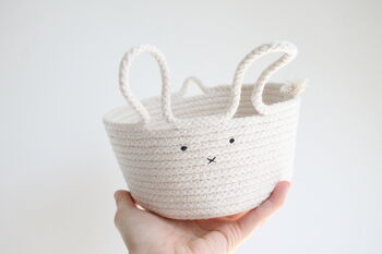 Bunny Basket By Knotsy Brighton | notonthehighstreet.com