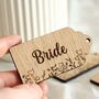 Custom Wedding Place Name Tags,Engraved Wedding Favours, thumbnail 1 of 6