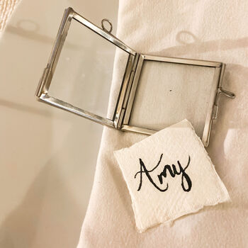 Tiny Silver Photo Frame Place Card, 4 of 11