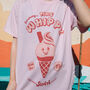 Mrs Whippy Women's Ice Cream Graphic T Shirt, thumbnail 1 of 4