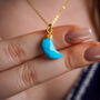 Turquoise December Birthstone Necklace, thumbnail 4 of 11