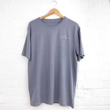 Wave Embroidered T Shirt, 4 of 5
