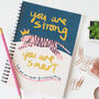 You Are Strong Tiger Spiral Notebook, thumbnail 2 of 6