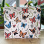 Cotton Butterflies Wash Bag, thumbnail 1 of 7