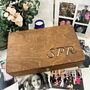 Personalised Carved Initials Memory Box, thumbnail 4 of 11